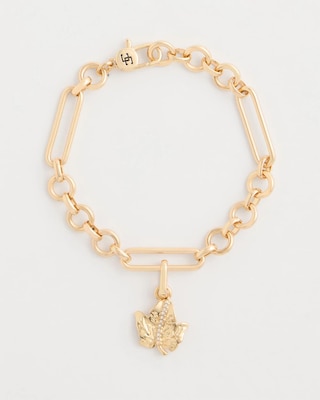 Gold Leaf Charm click to view larger image.