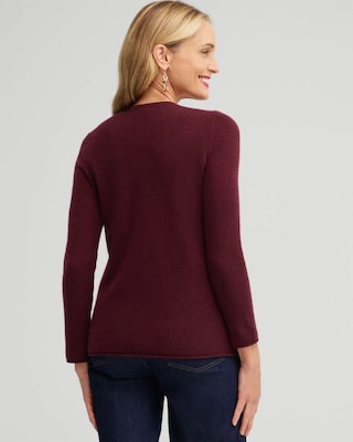 Cashmere Crew Neck Sweater click to view larger image.