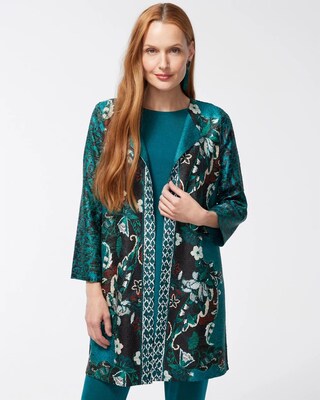 Travelers Collection Mixed Crushed Jacket