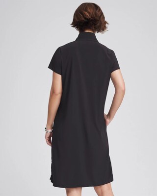 Zenergy® UPF Neema Mockneck Bungee Dress click to view larger image.