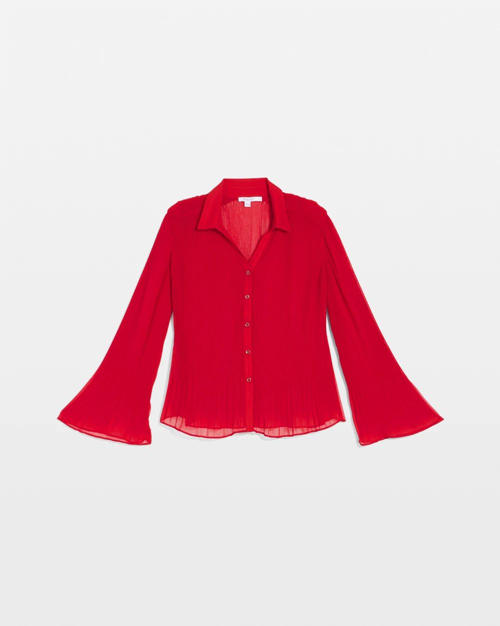 Pleated Georgette Blouse