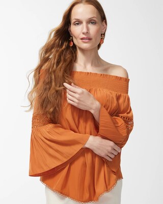 Off-Shoulder Blouse