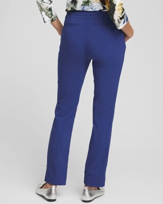 Brigitte Rivet Slit Ankle Pants click to view larger image.