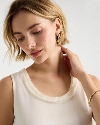 Jersey Satin Tank Top click to view larger image.