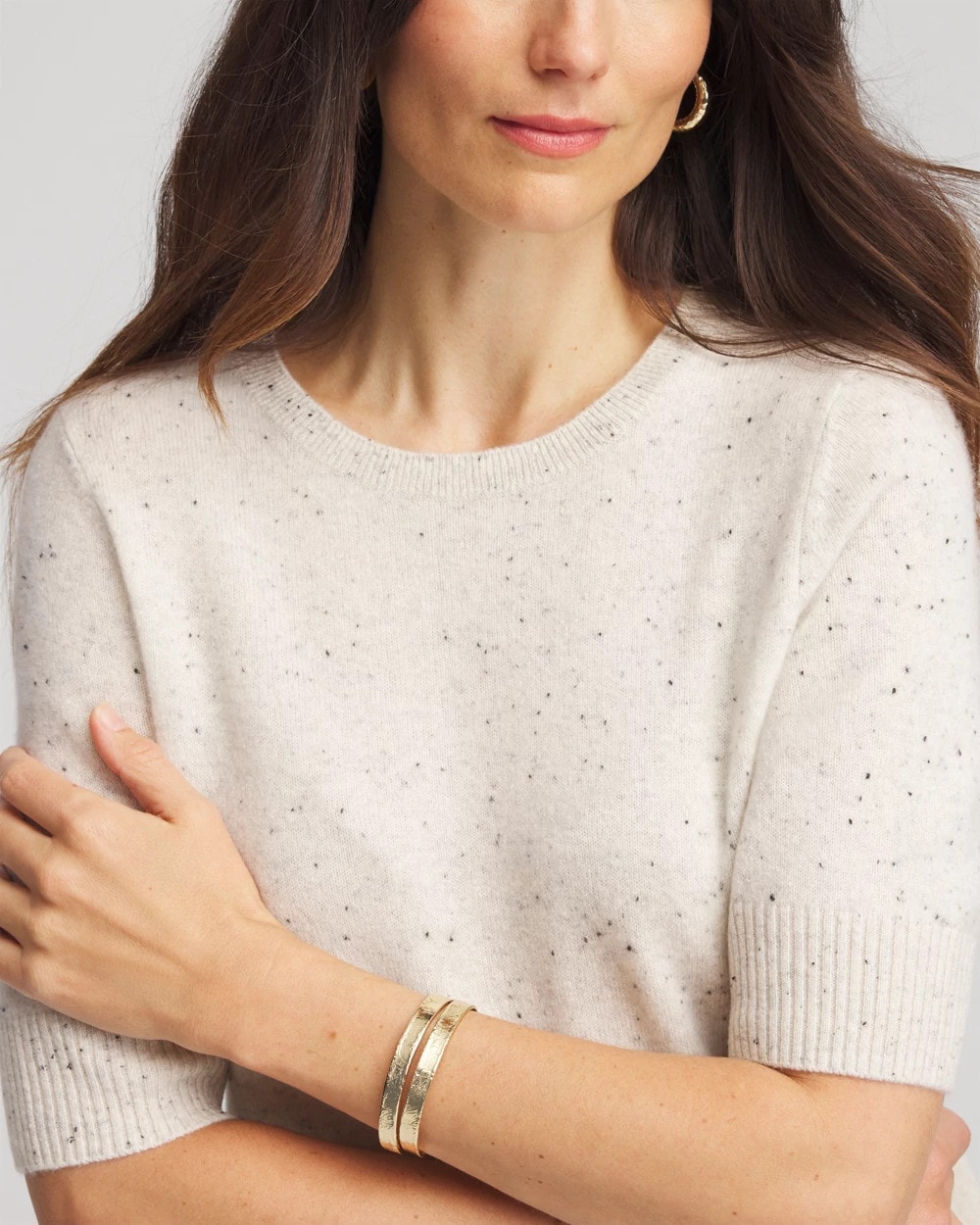 Crewneck Cashmere Pullover Sweater