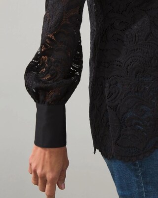 Stretch Lace Shirt