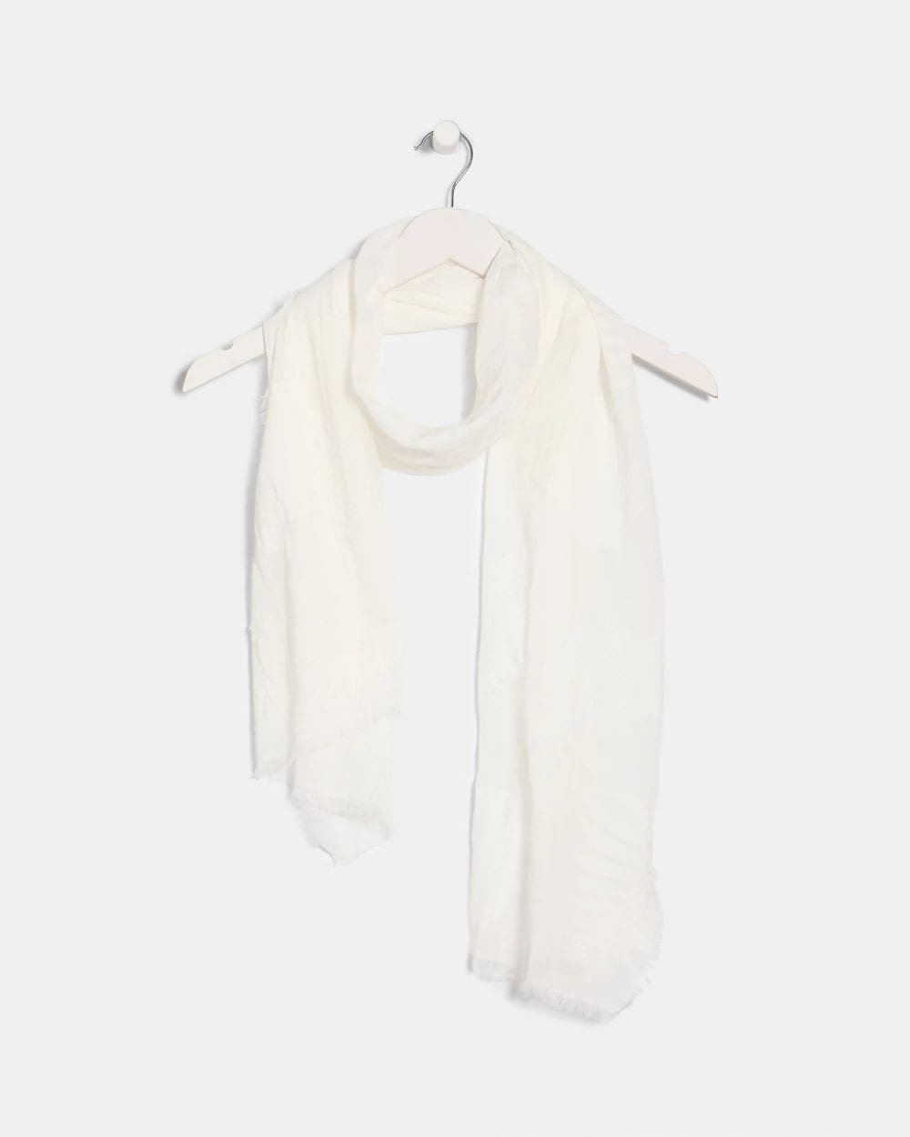 Textured Palms Oblong Scarf