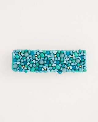 Genuine Stone Beaded Hair Clip