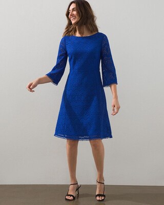 Fit and Flare Lace Dress