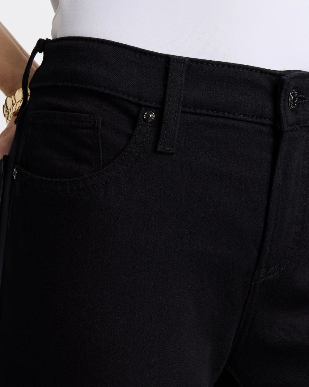 Girlfriend Slim Ankle Jeans click to view larger image.