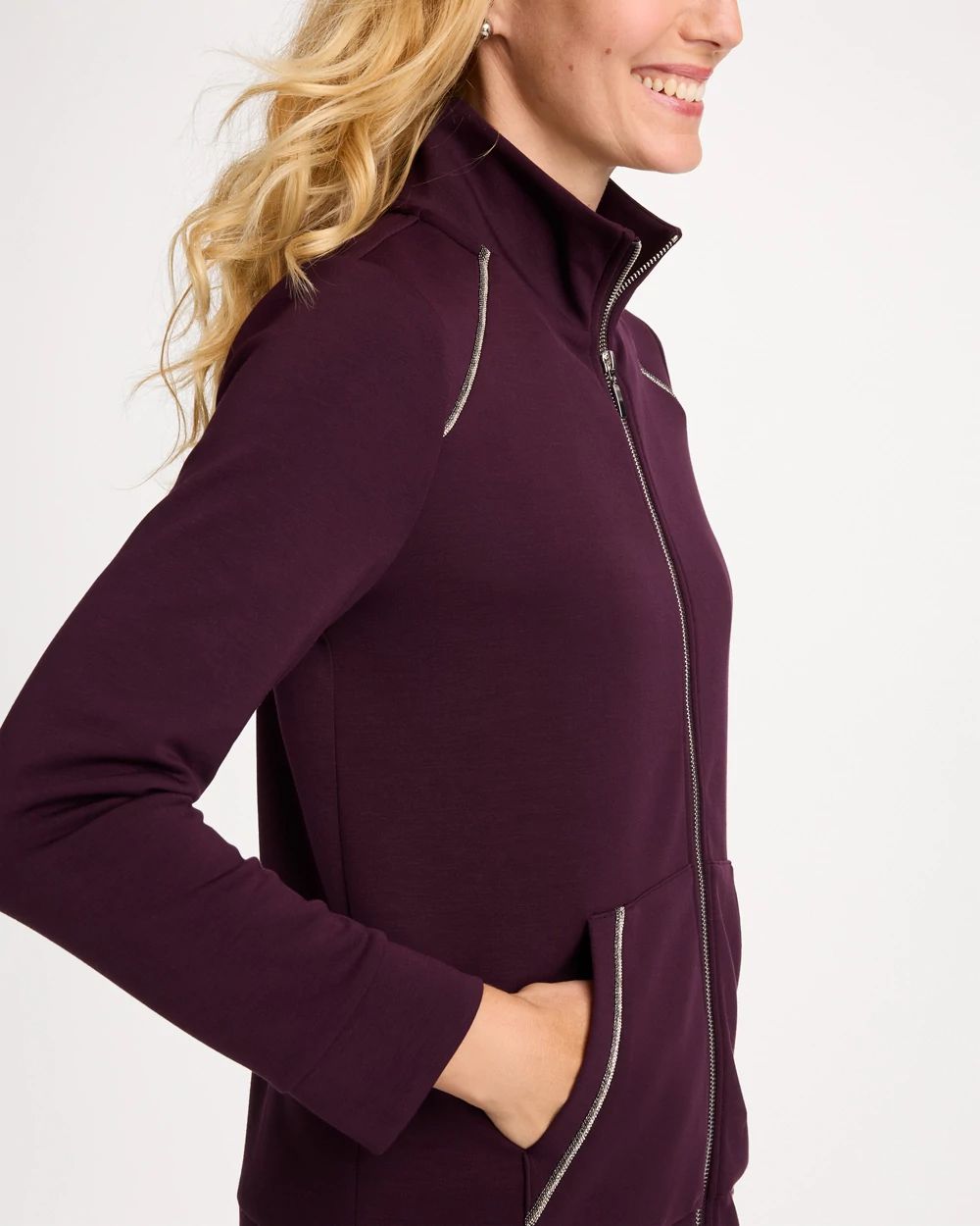 Zenergy® Scuba Caviar Bead Jacket click to view larger image.