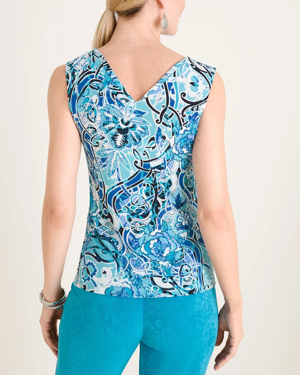 Travelers Classic Printed Reversible Tank