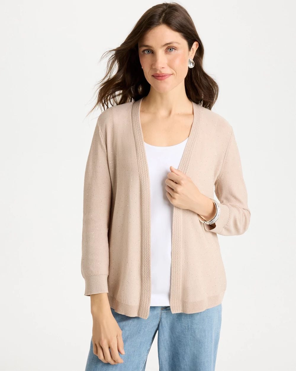 Sequined Summer Romance Cardigan