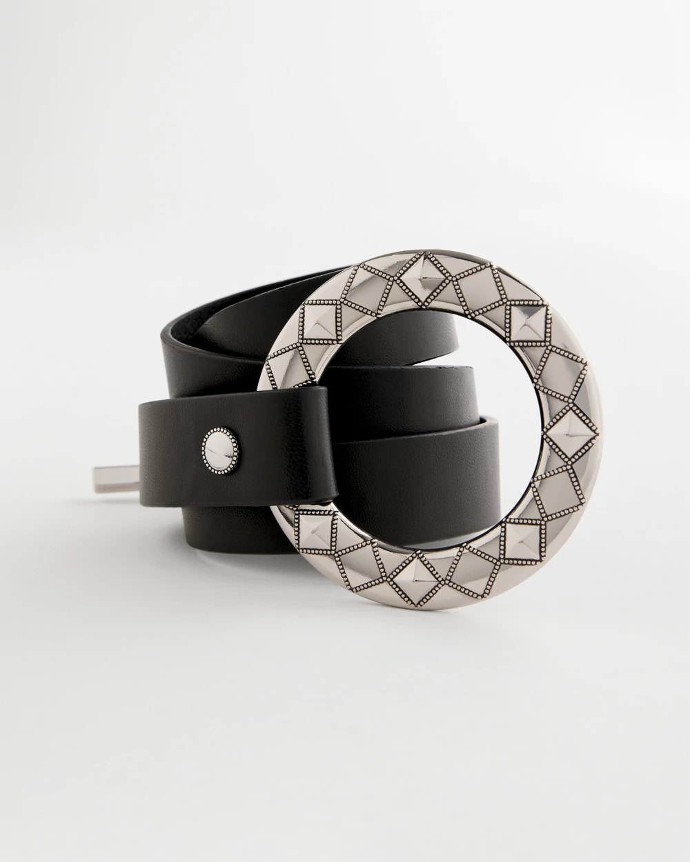 Silver Toggle Trouser Belt