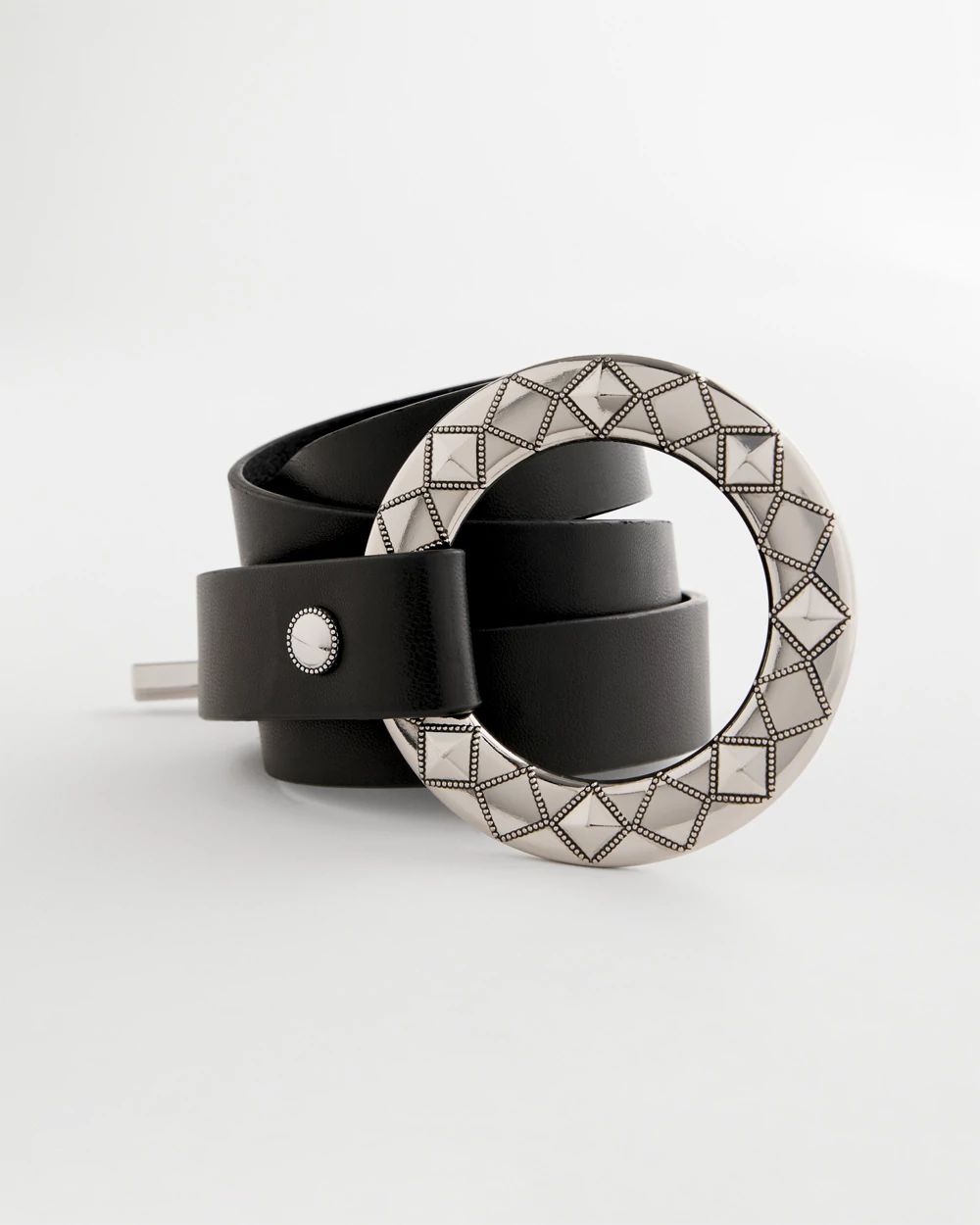 Silver Toggle Trouser Belt