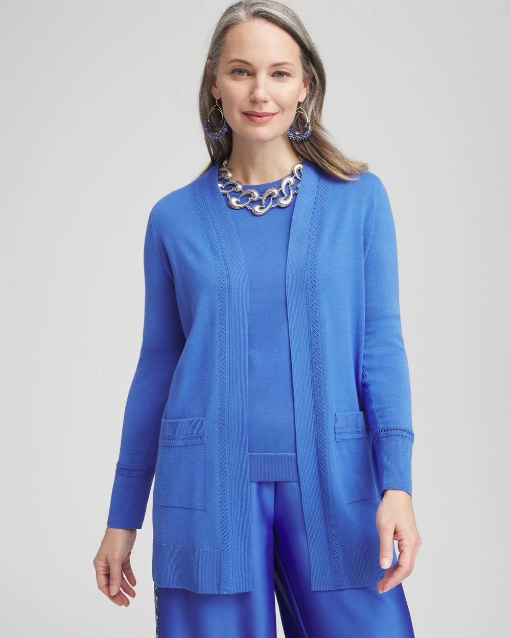 Open-Front Cardigan
