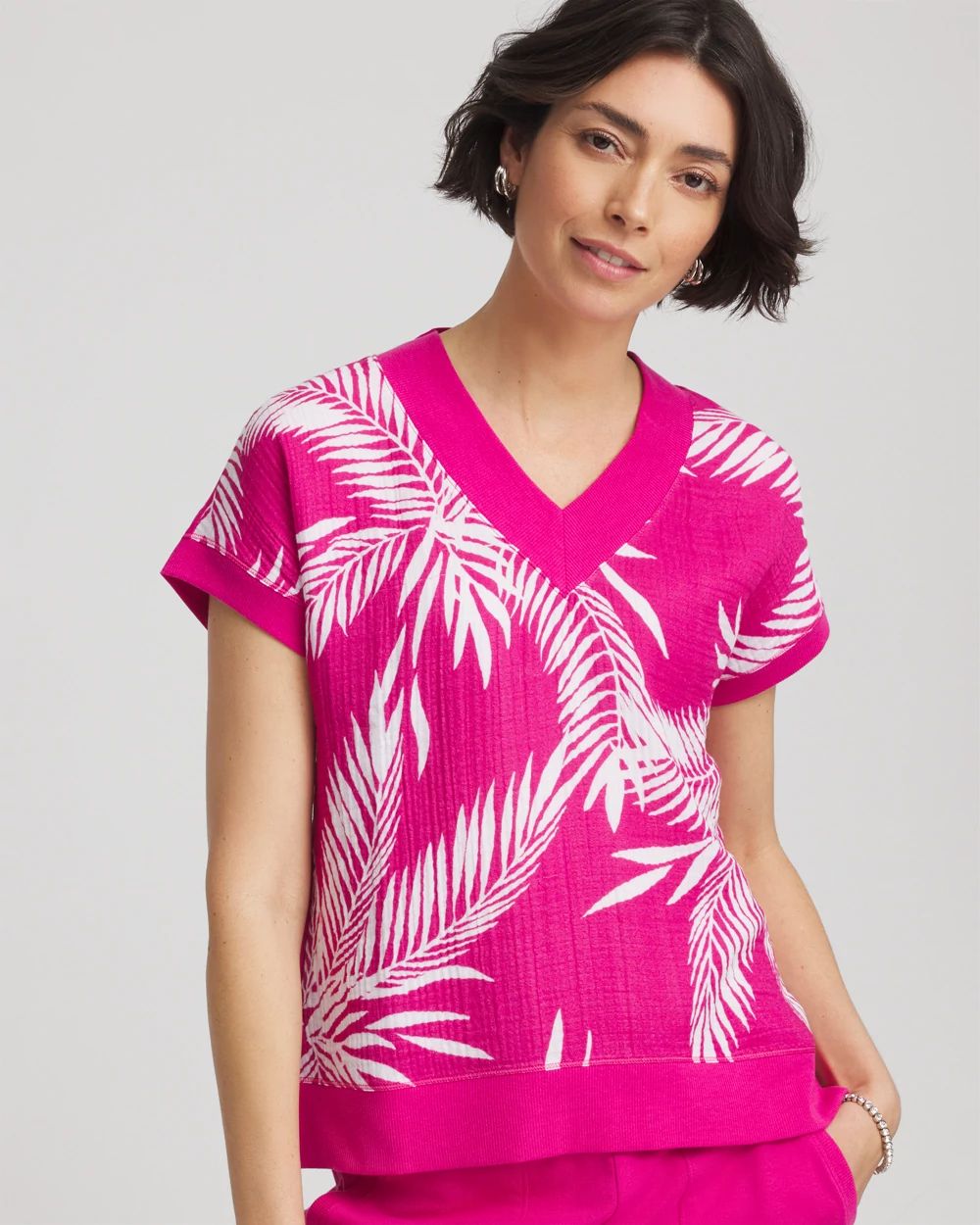 Zenergy® Tropical French Terry Top