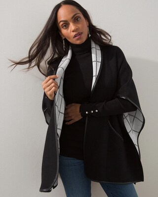 Double Knit Sweater Ruana