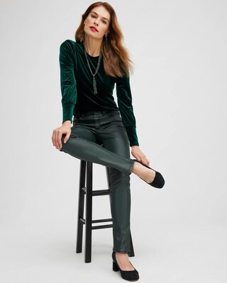 Coated Slim Jeans