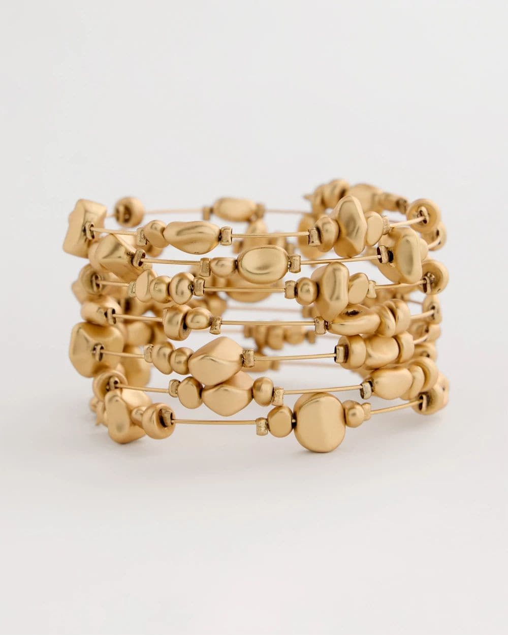 Goldtone Coil Bracelet