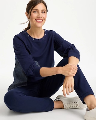 Zenergy® French Terry Pullover click to view larger image.