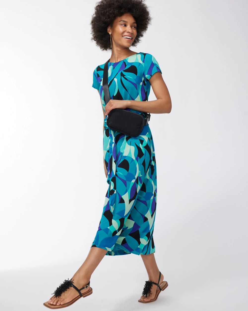 Travelers Belted Waist Dress