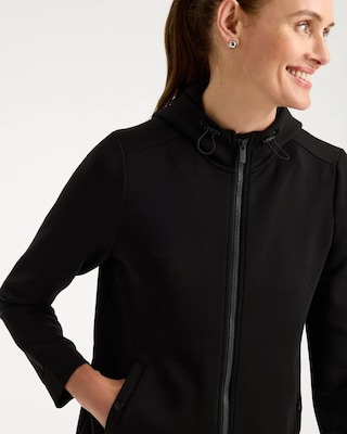 Zenergy® Soft Zip Hooded Jacket click to view larger image.