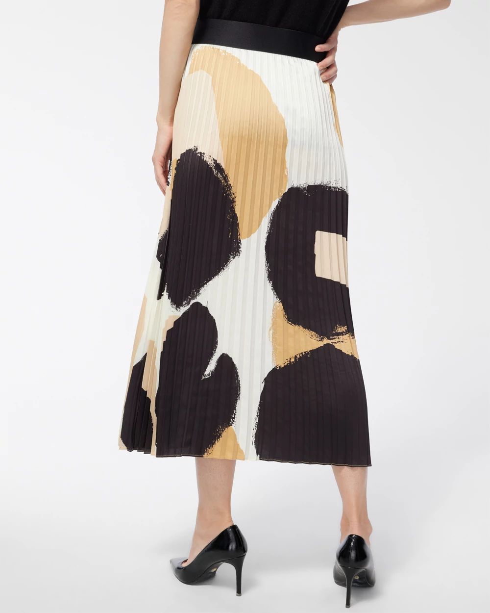 Black Label Pleated Skirt