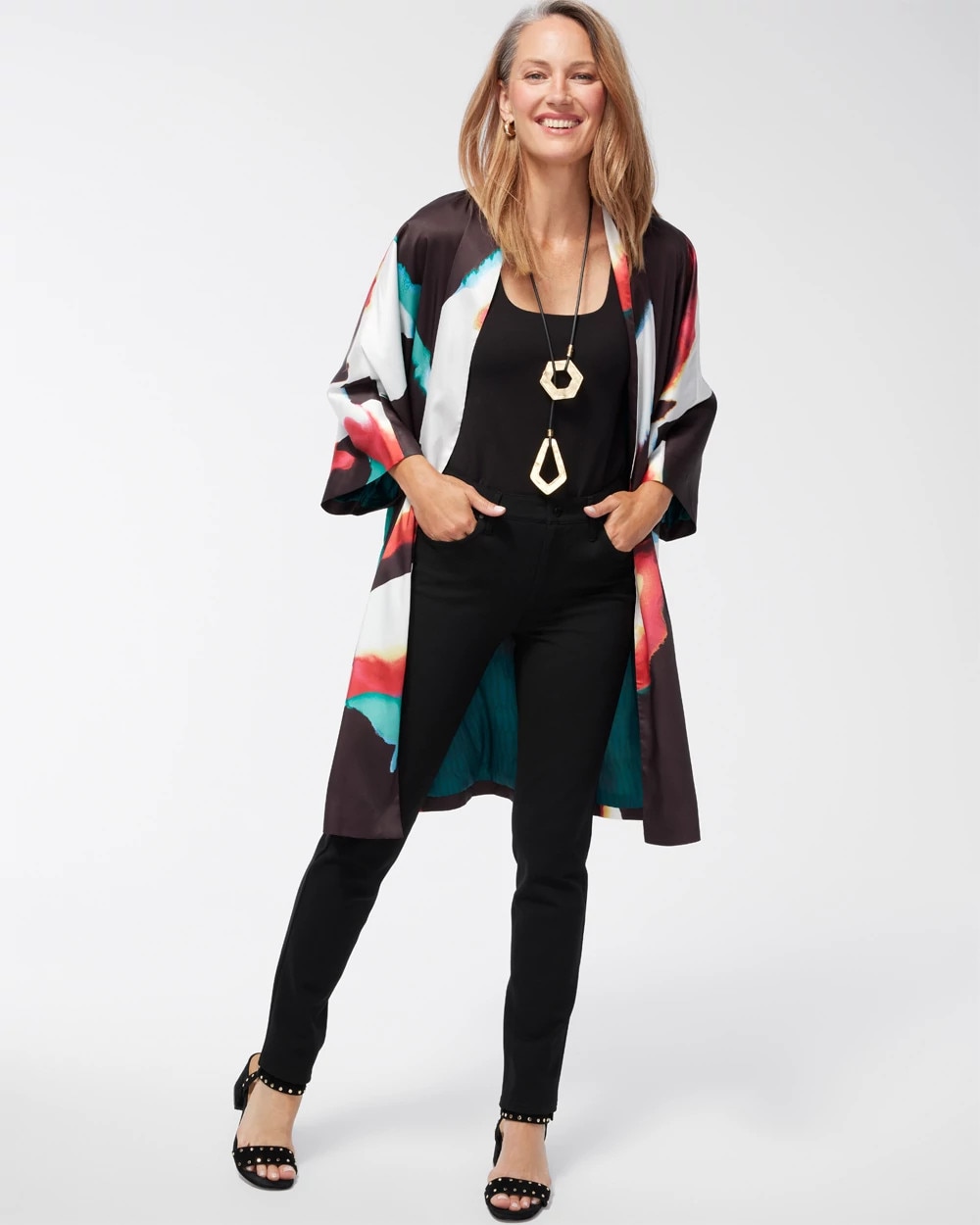 Ponte 5-Pocket Slim Pants