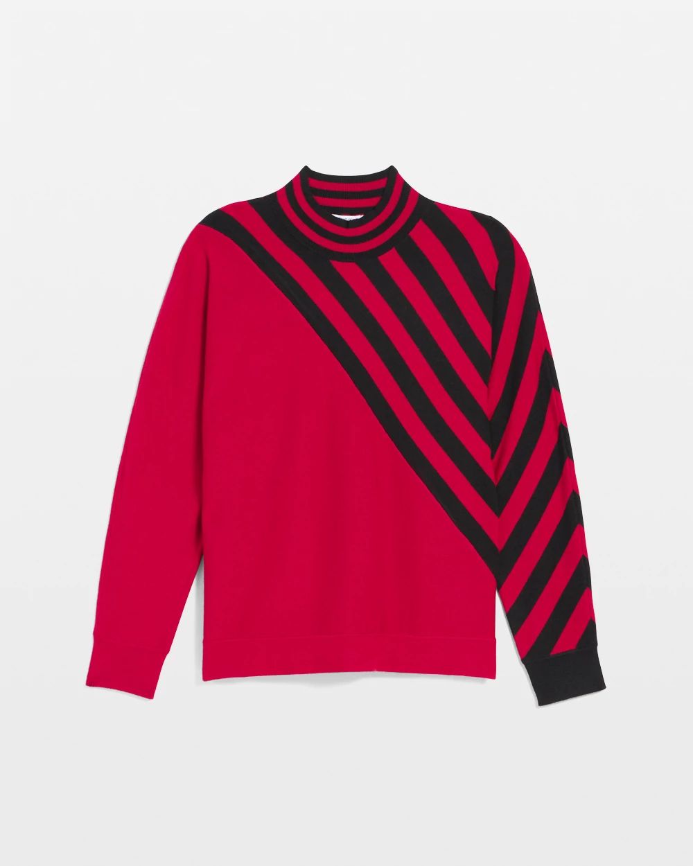 Zenergy® Luxe Cashmere Blend Striped Sweater