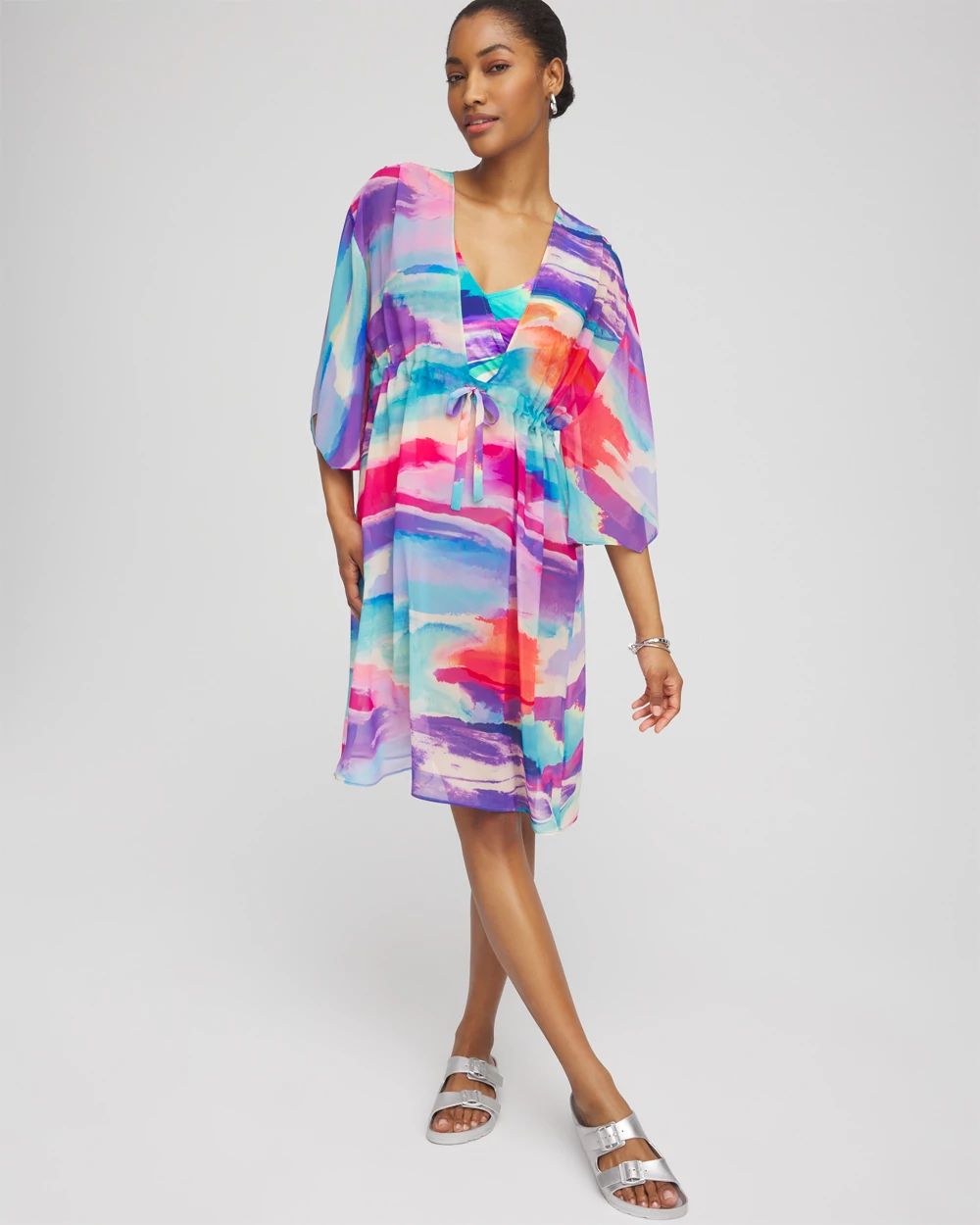 Gottex Palma Surplice Neck Swimsuit