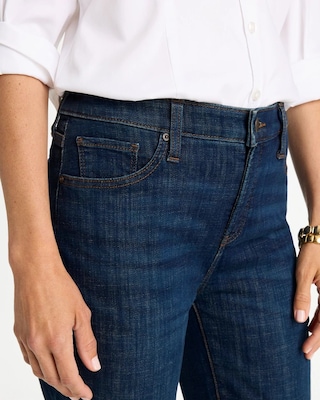 Girlfriend Slim Ankle Jeans click to view larger image.