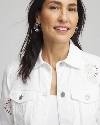 No Droop™ Clear Lucite Square Hoops