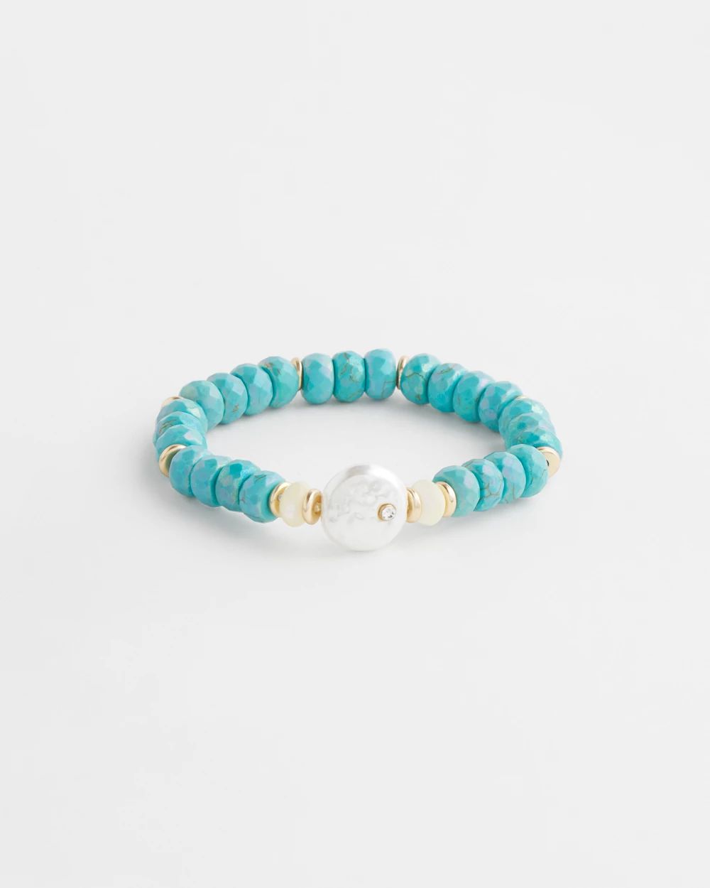Turquoise Hero Stretch Bracelet