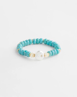 Turquoise Hero Stretch Bracelet