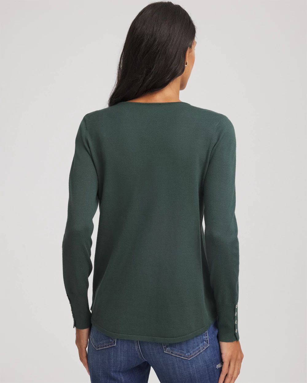 Ella V-Neck Pullover Sweater