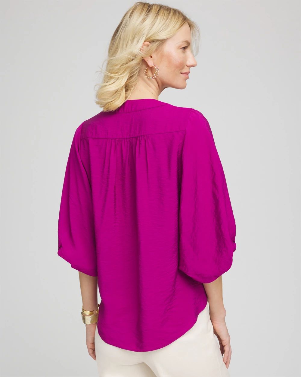 Tie-Front Blouse