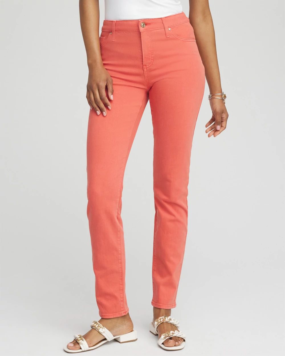Girlfriend Slim Ankle Jeans