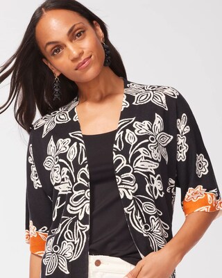 Summer Romance Floral Midi Cardigan