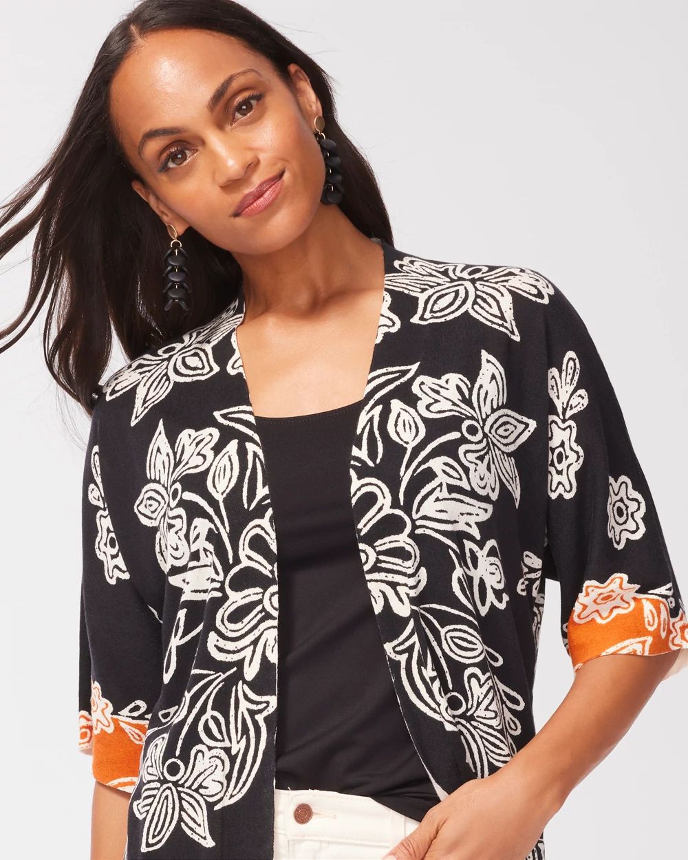 Summer Romance Floral Midi Cardigan