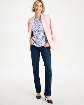 Murano Cotton Stretch Cap Sleeve Tee click to view larger image.