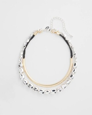 Mixed Metal Convertible Necklace