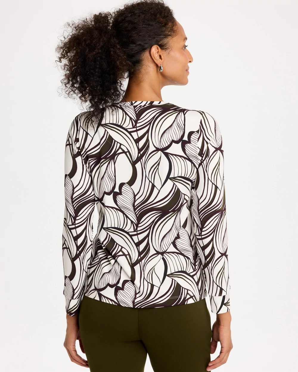 Zenergy® Soft Brushed Printed Top