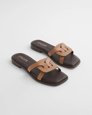 Leather Slides