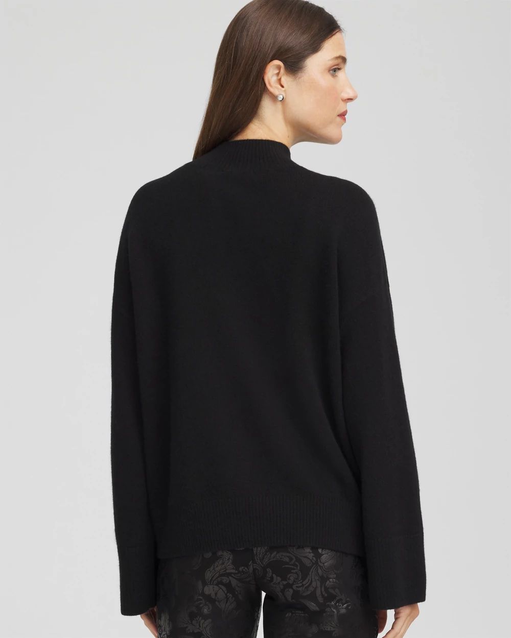 Cashmere Mockneck Sweater click to view larger image.