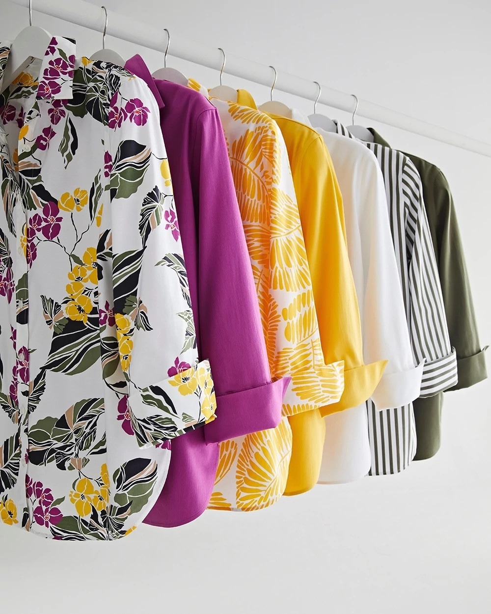 Stretch-Sateen Shirt