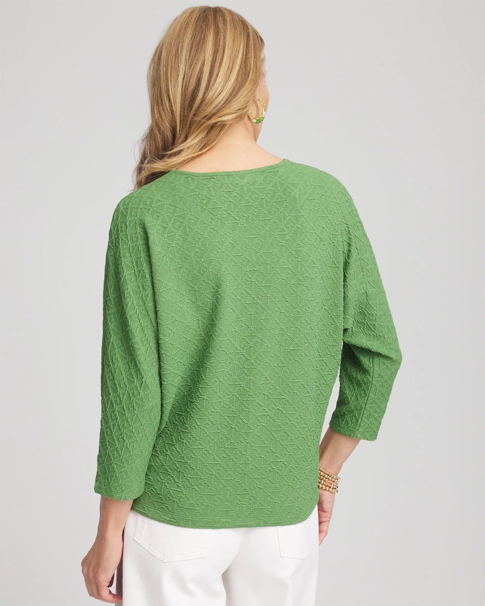 Tapered Banded-Hem Top