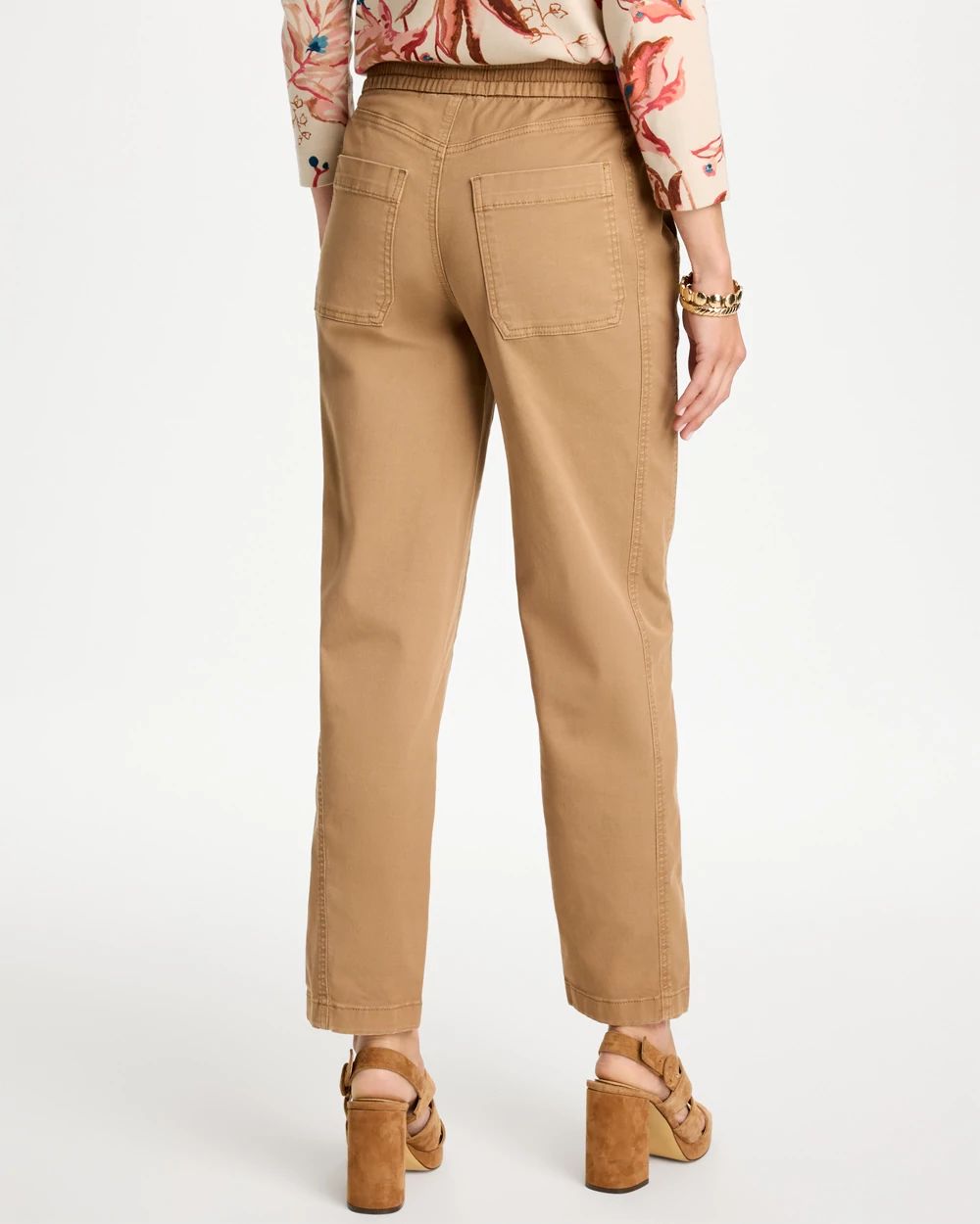 Cotton Twill Barrel Pants click to view larger image.