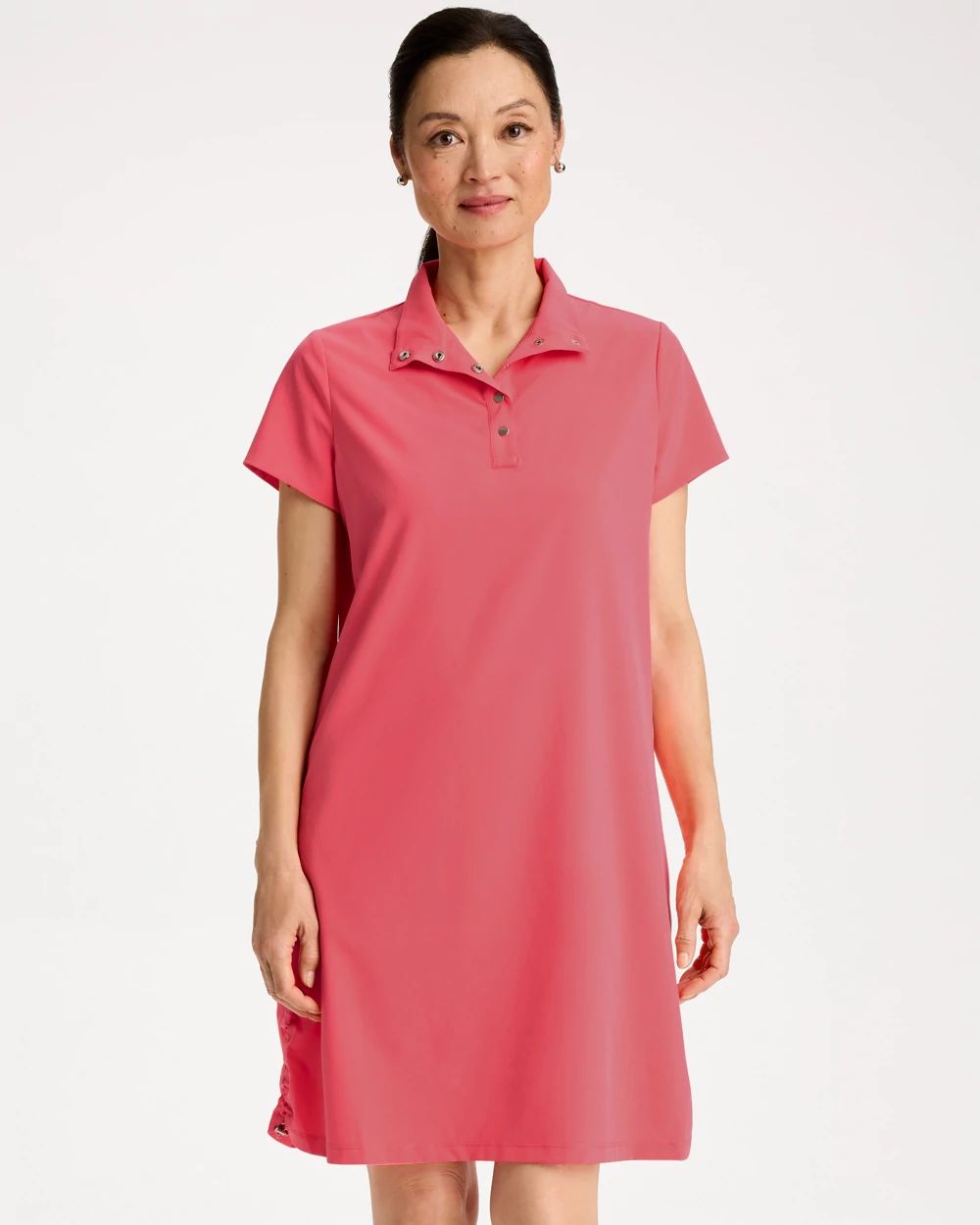 Zenergy® UPF Mockneck Bungee Dress