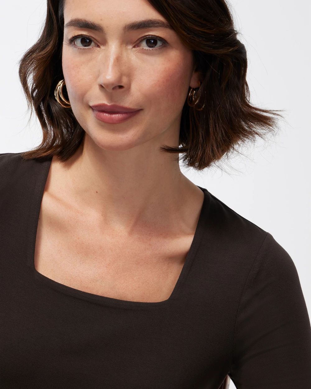 Touch of Cool™ Square Neck Tee